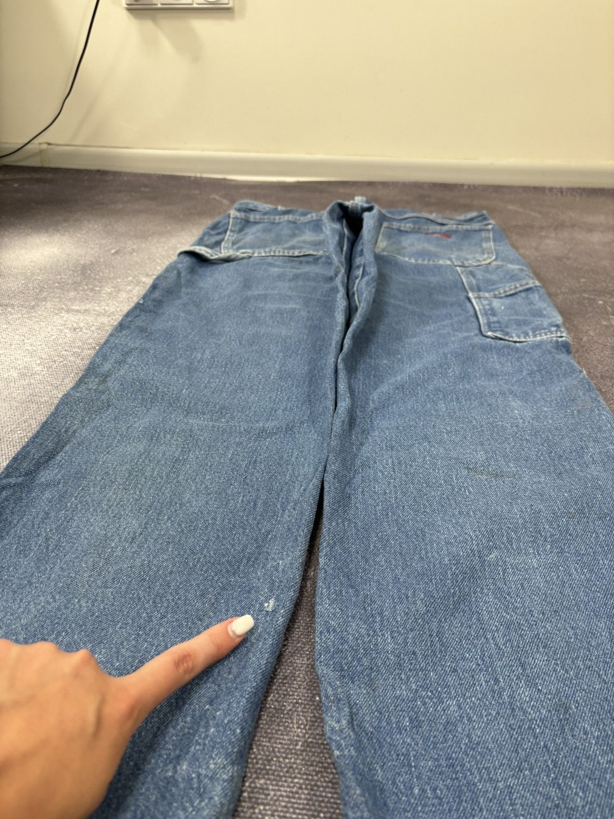 Dickies Vintage Dickies Relaxed Fit USA Work Blue Denim Jeans Size US 36 / EU 52 - 6 Thumbnail