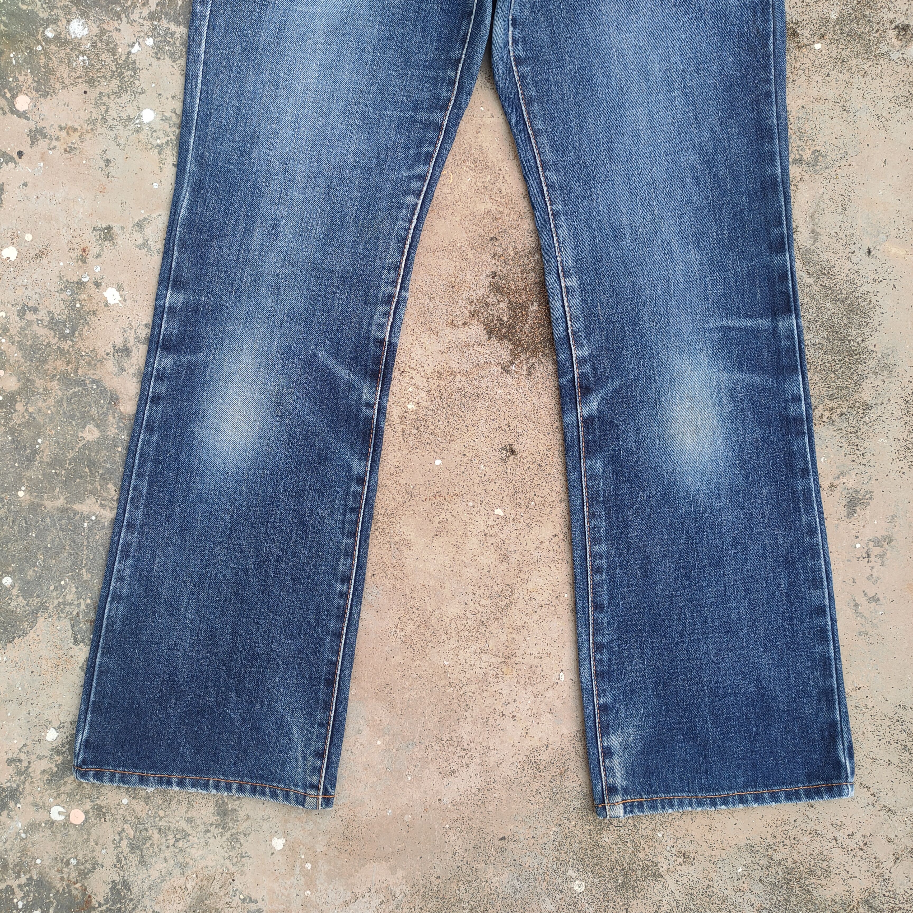 Japanese Brand VINTAGE JAPANESE FLARE JEANS DENIM PANTS Size US 26 / EU 42 - 4 Thumbnail