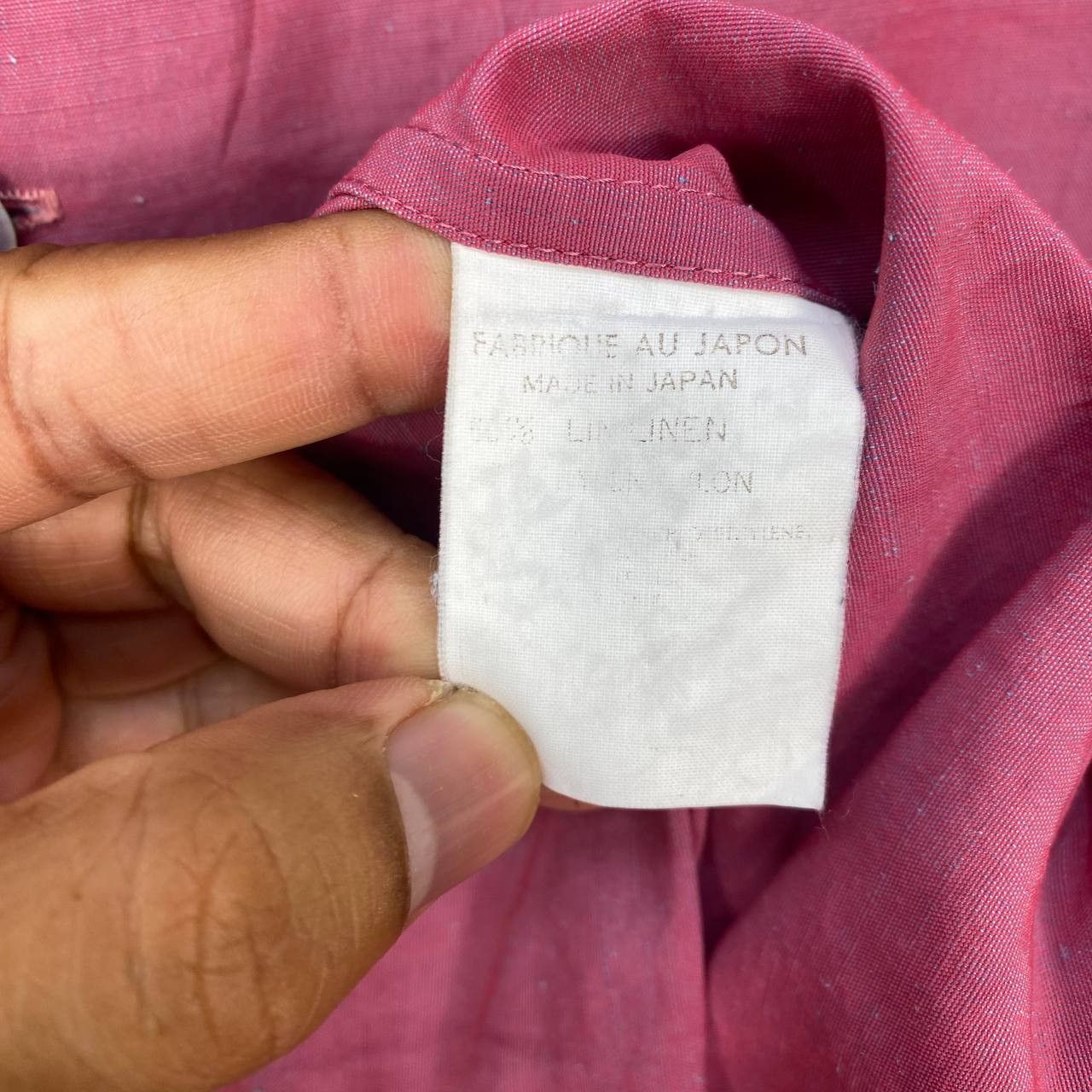 Yohji Yamamoto VINTAGE 90S YS YOHJI YAMAMOTO LINEN SHIRT SHORTSLEEVE Size US M / EU 48-50 / 2 - 8 Thumbnail