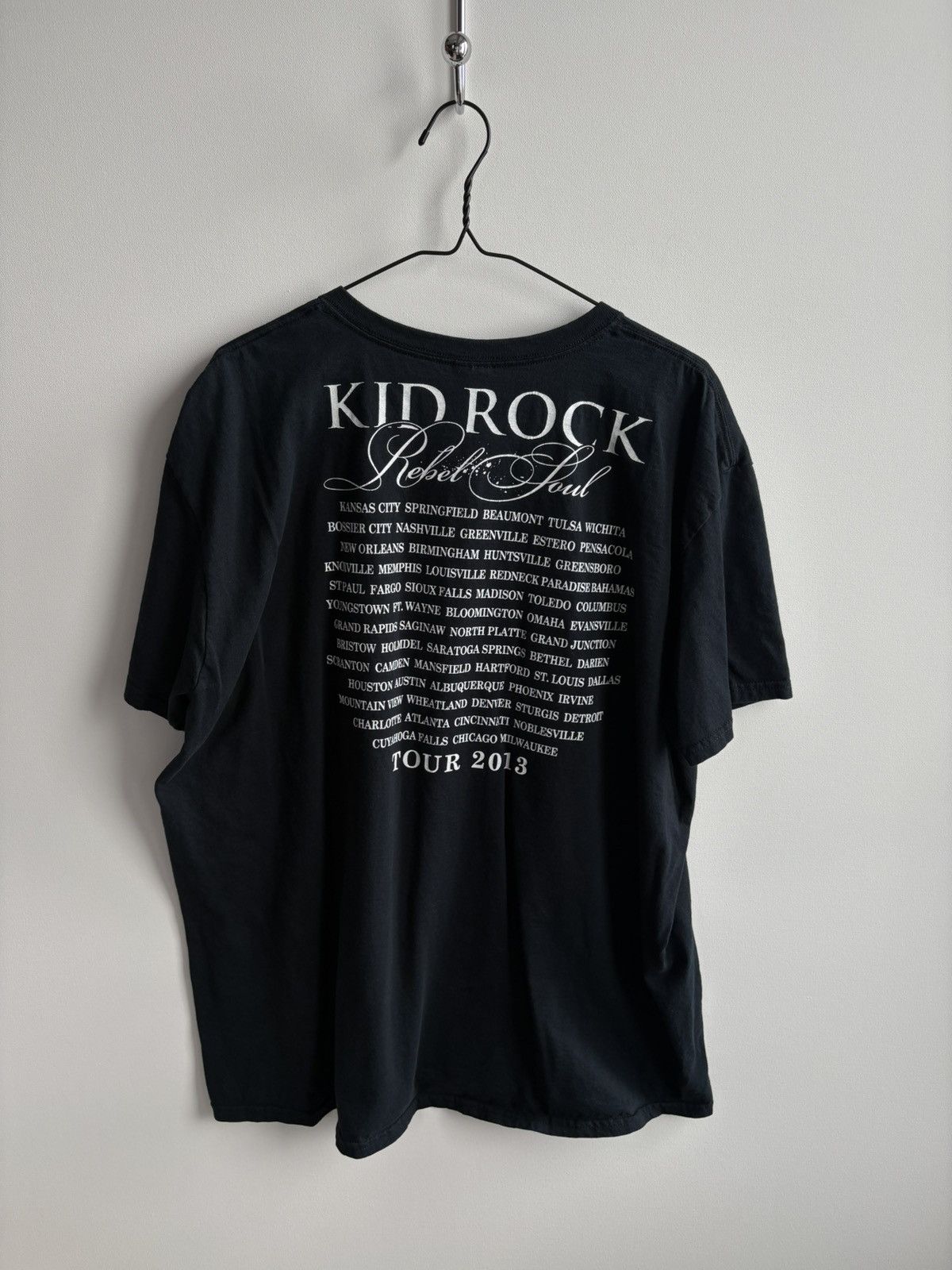 Band Tees Kid Rock Rebel Soul Tour Rock Band T-shirt Size US XXL / EU 58 / 5 - 6 Thumbnail