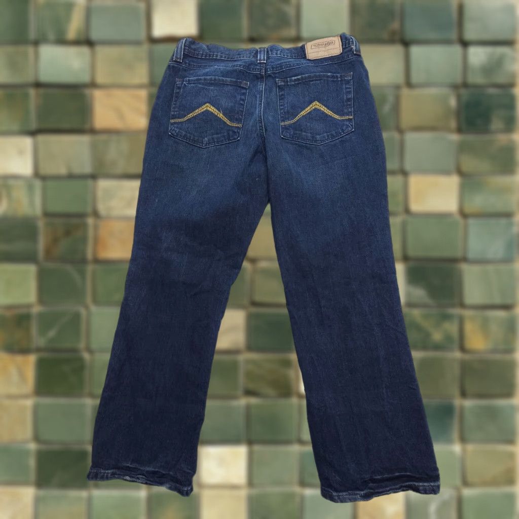 Vintage Urban Up Urban Pipeline Up Jeans Mens 32 x 30 Dark Blue Denim 90s Straight Relaxed Baggy Rise Mid 10-12 in Zip 5-Pocket Logo Comfort Vintage No Size US 32 / EU 48 - 1 Thumbnail
