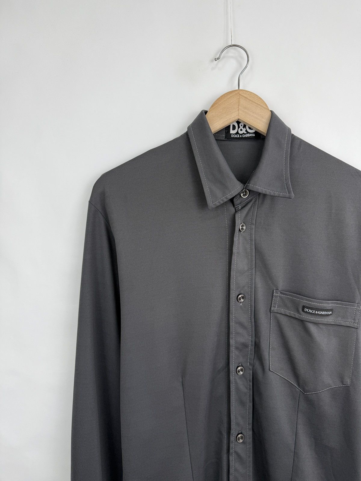 Dolce & Gabbana 🇮🇹 Vintage 90s Dolce Gabbana Shirt Rare Retro Y2K Hype Size US M / EU 48-50 / 2 - 2 Thumbnail