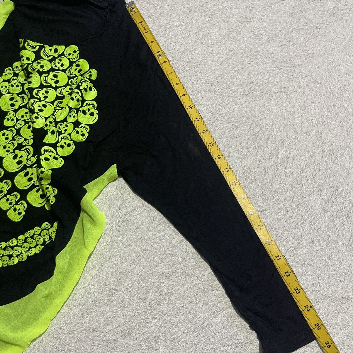 Hysteric Glamour Y2K LONG SLEEVE TSHIRT SKULL BIG LOGO STYLE Size US L / EU 52-54 / 3 - 6 Thumbnail