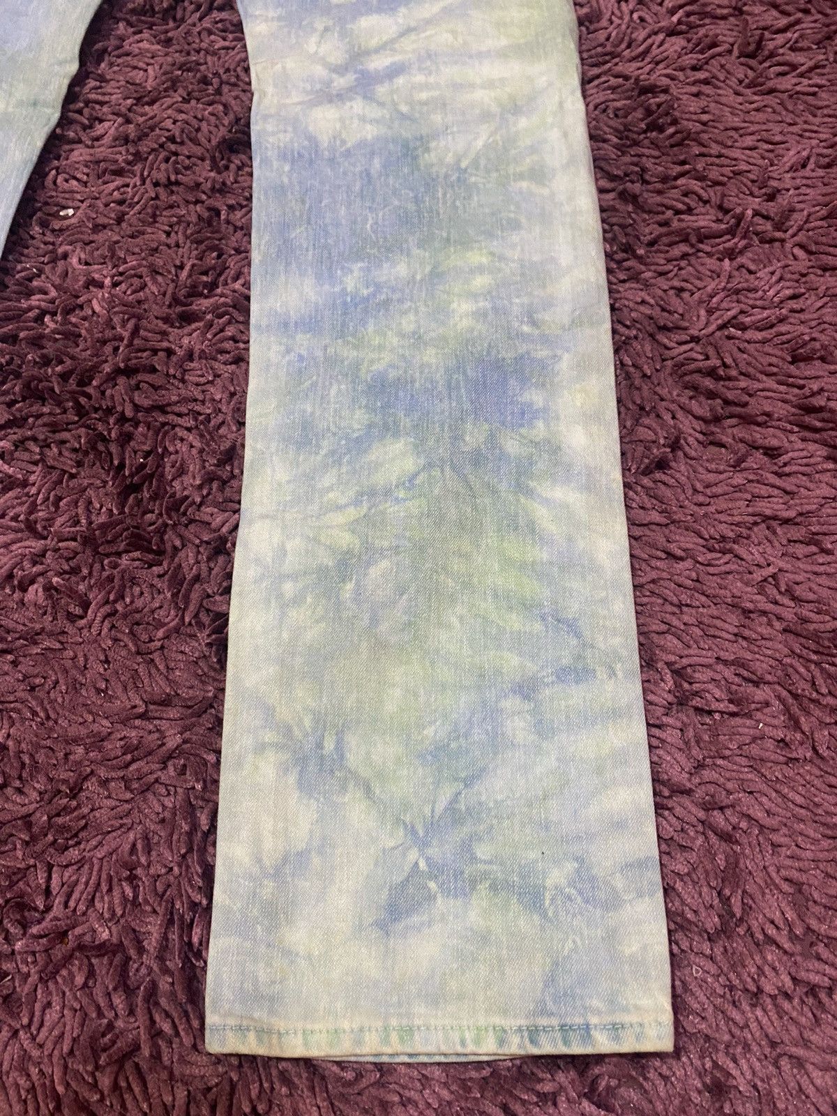 Vintage RARE🔥 Vintage Takeo Kikuchi Japan Bleach Acid Wash Design Size US 33 - 13 Thumbnail