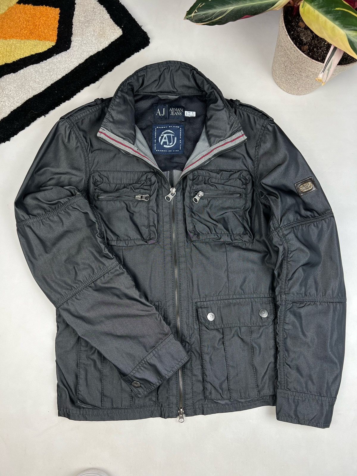 Armani Armani Jacket vintage Multi Pockets Rabbit Size US M / EU 48-50 / 2 - 3 Thumbnail