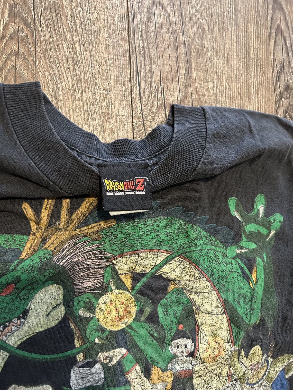 Japanese Brand VINTAGE DRAGON BALL Z SHENRON 90s T SHIRT Size US M / EU 48-50 / 2 - 2 Thumbnail