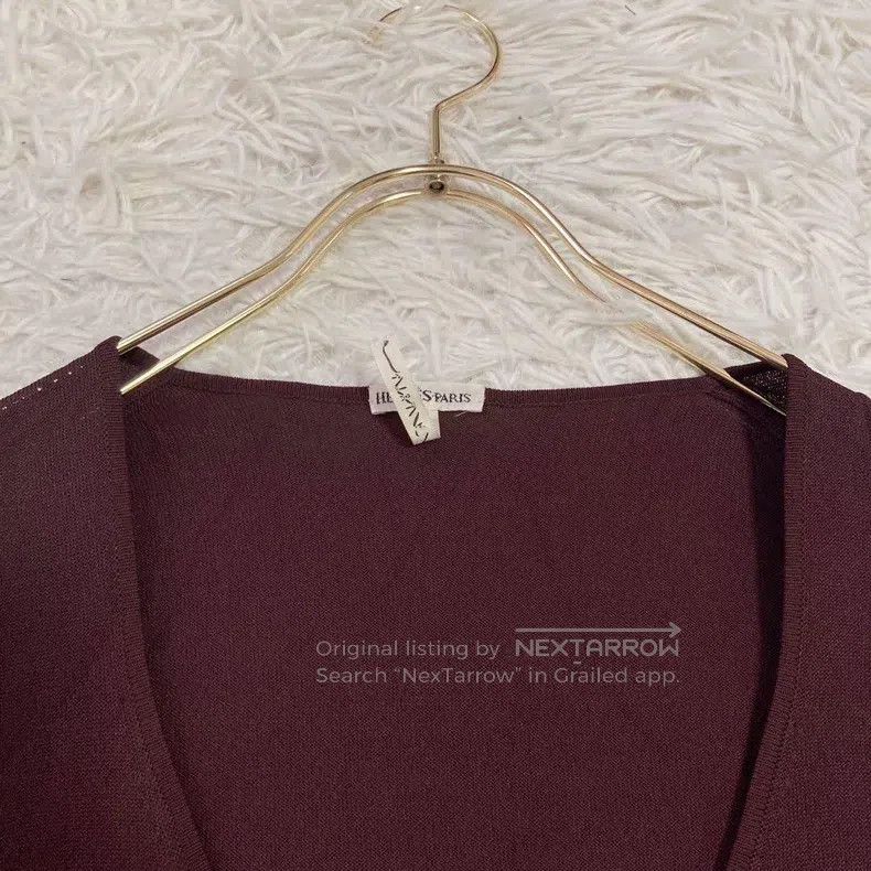 Hermes Hermes Margiela Period Vest - Dark Red Size L / US 10 / IT 46 - 7 Thumbnail