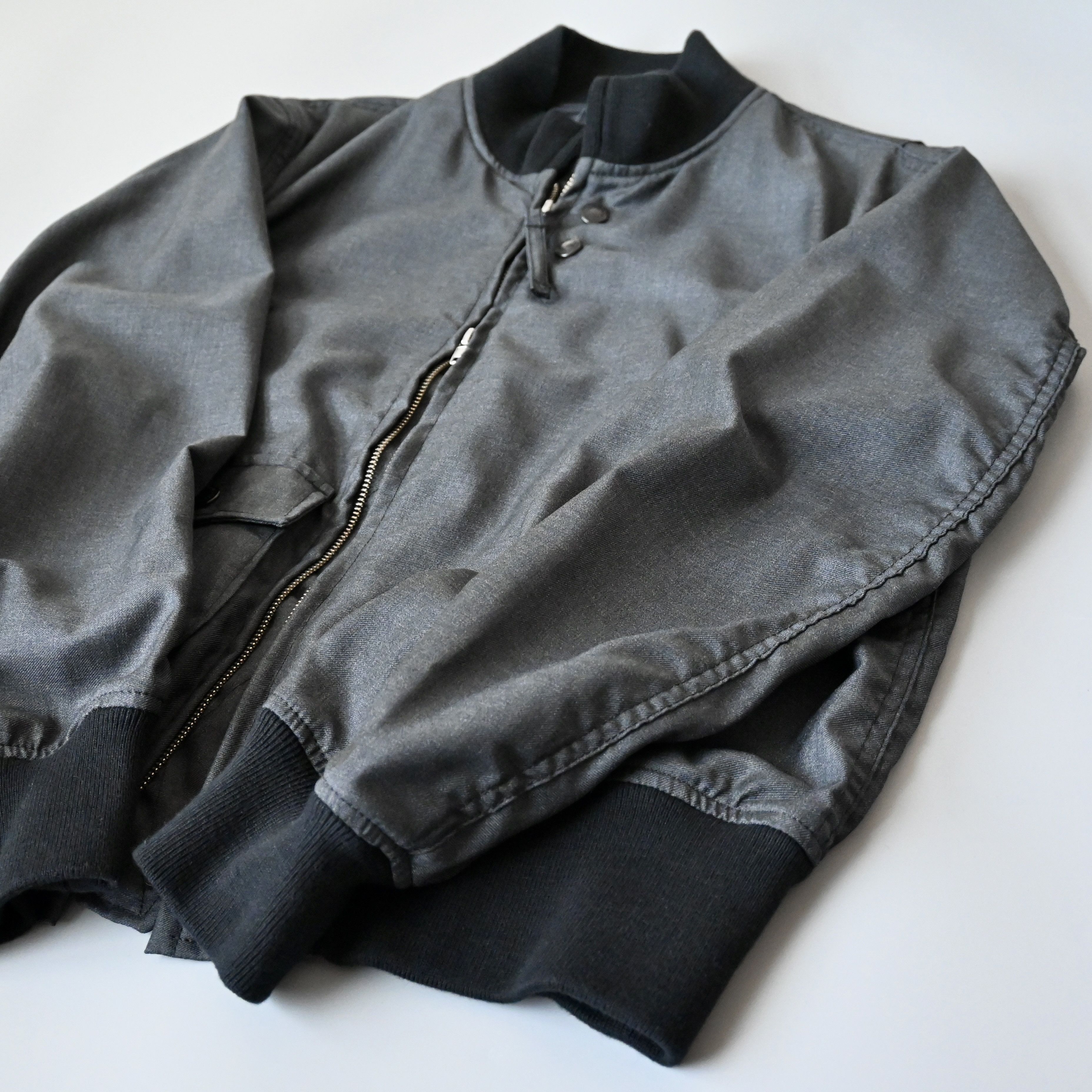 Engineered Garments UNUSED, ENGINEERED GARMENTS, Tanker Jacket, Wool, Charcoal Size US XS / EU 42 / 0 - 14 Thumbnail