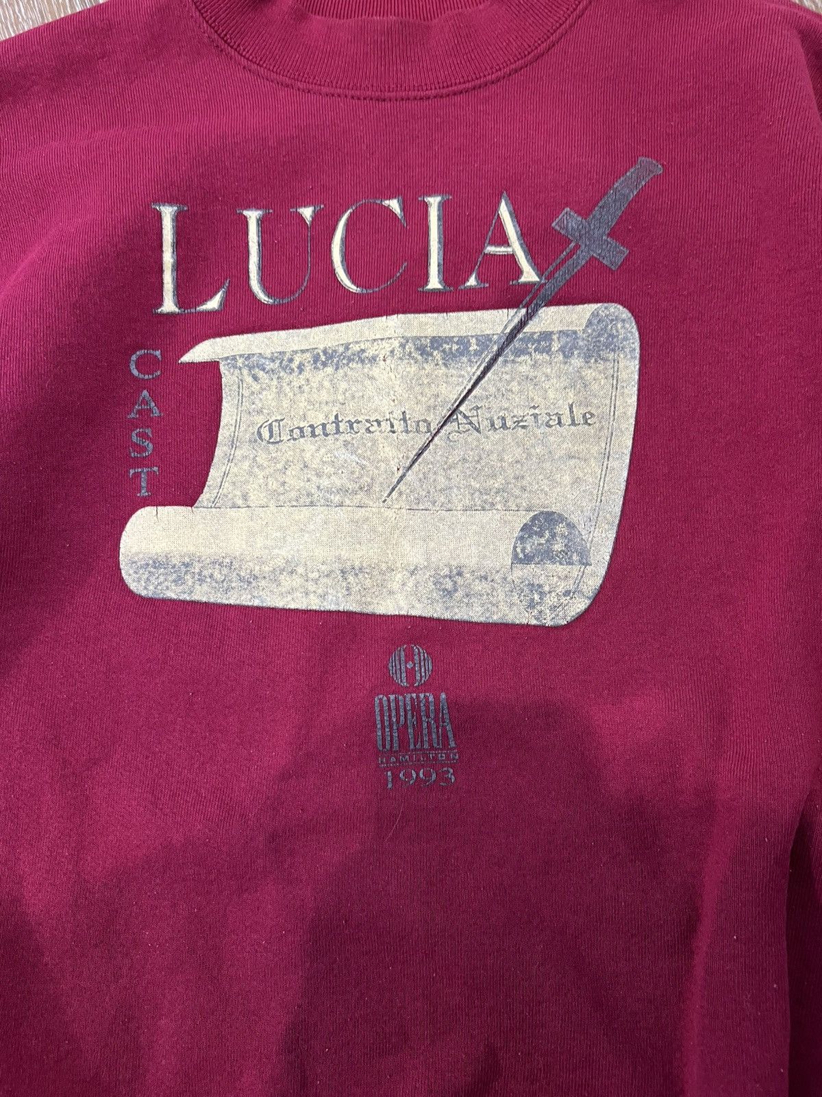 Vintage Vintage 1993 lucia opera cast hamilton raglan Size US L / EU 52-54 / 3 - 2 Thumbnail