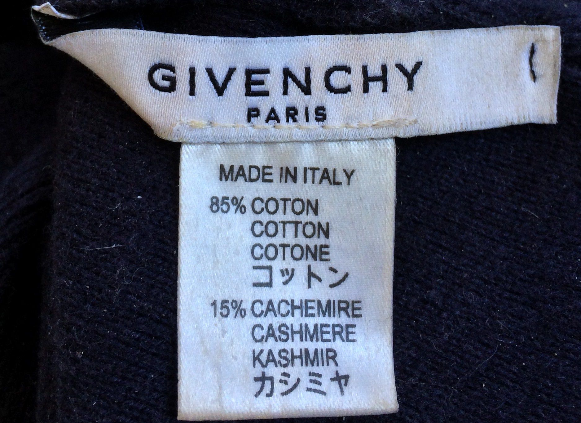 Givenchy Givenchy Logo Beanie Hat Size ONE SIZE - 3 Thumbnail