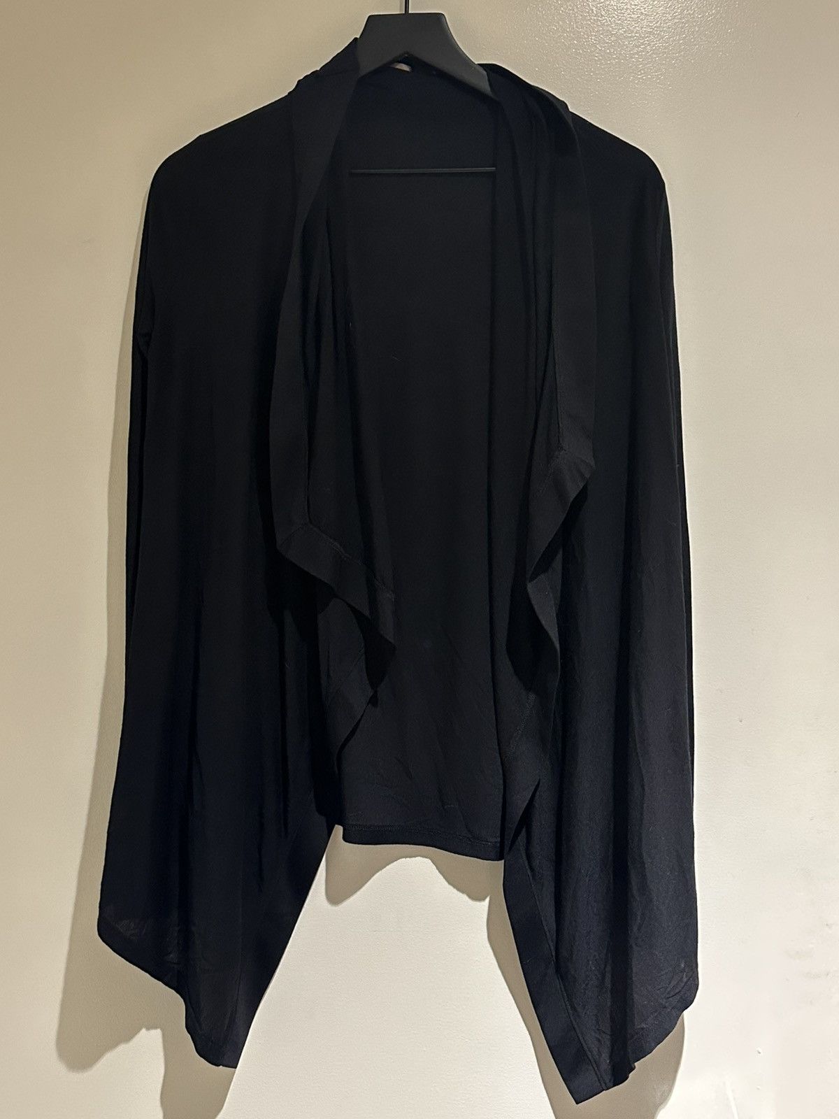 Helmut Lang Black Wool Cardigan Size M / US 6-8 / IT 42-44 - 1 Thumbnail