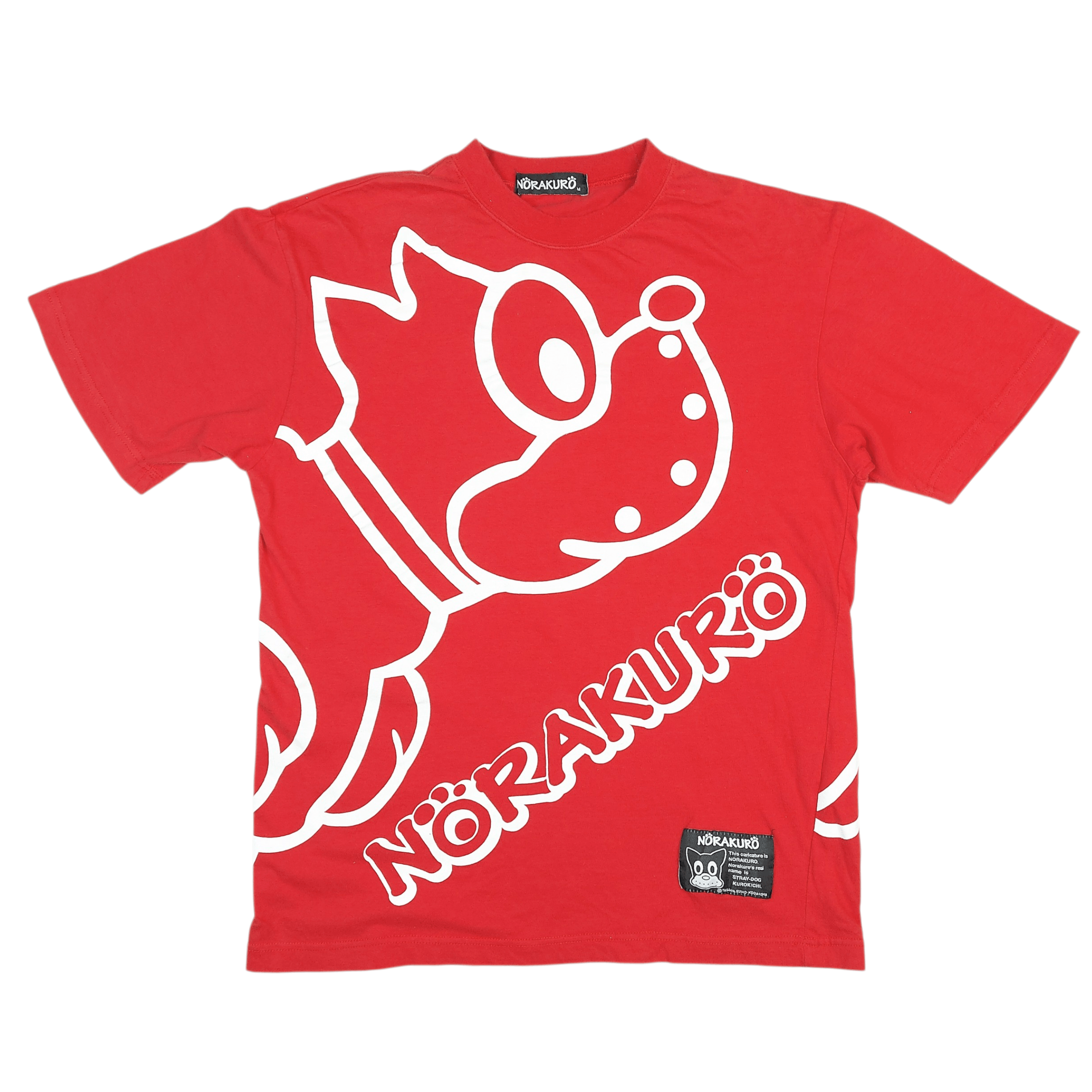 Japanese Brand Vintage Norakuro Kun Brand Japanese Anime Manga TEE Size US M / EU 48-50 / 2 - 2 Thumbnail