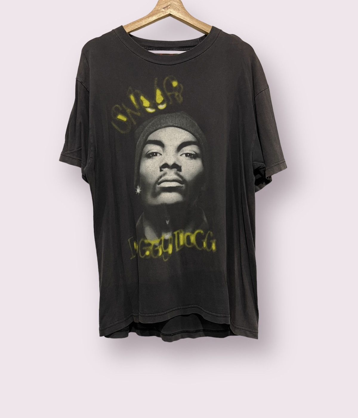 Image of Vintage 2005 Death Row Records Snoop Dogg Rap Tee T-Shirt in Black, Men's (Size XL)