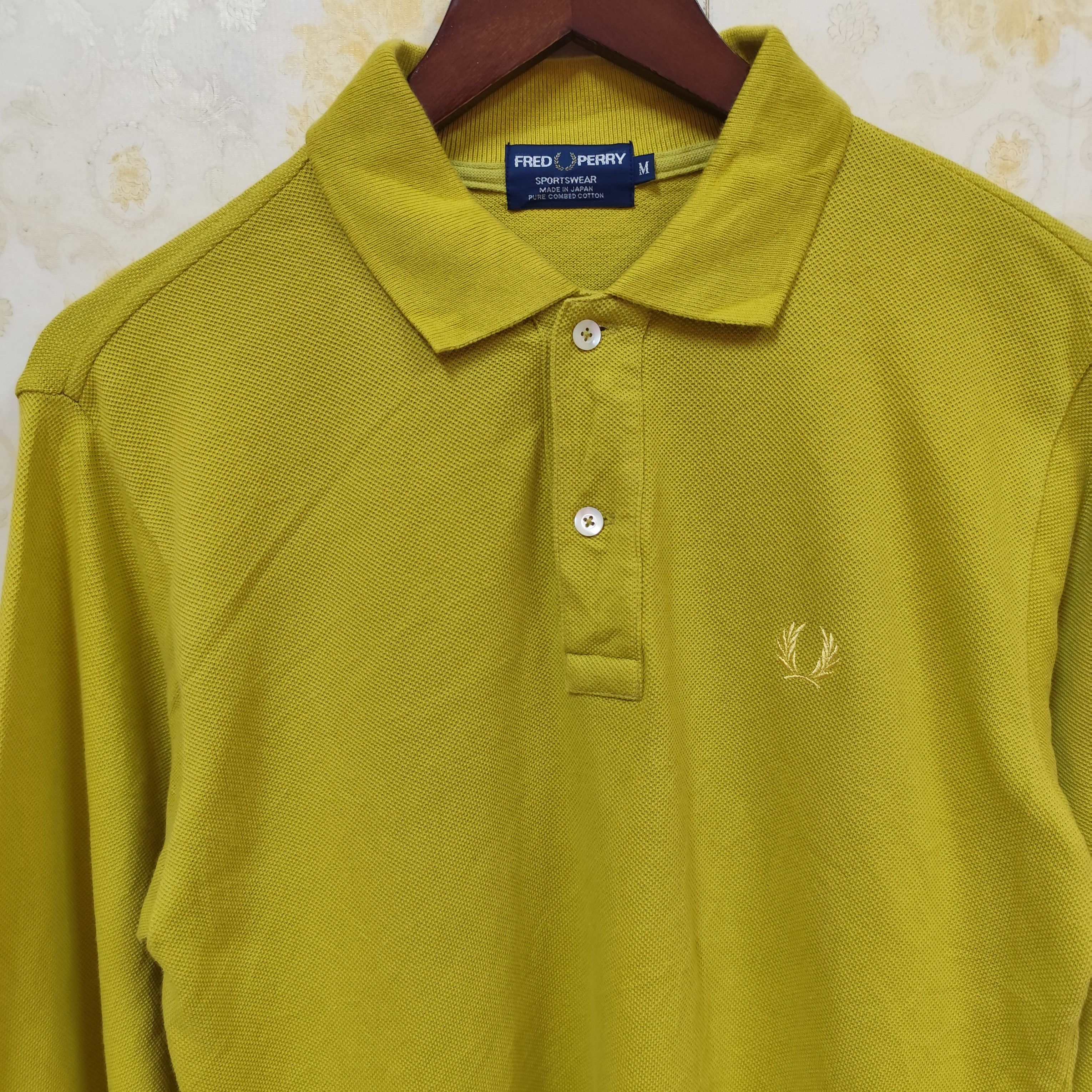 Fred Perry × Vintage 🇯🇵VINTAGE FRED PERRY LONG SLEEVE SHIRT MADE IN JAPAN Size US M / EU 48-50 / 2 - 4 Thumbnail