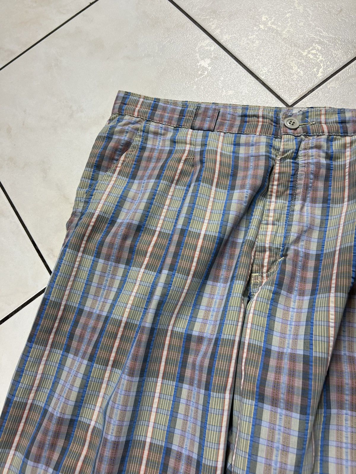 Levi's Vintage Levi’s CIVVY Street classic check seersucker pants Size US 34 / EU 50 - 7 Thumbnail