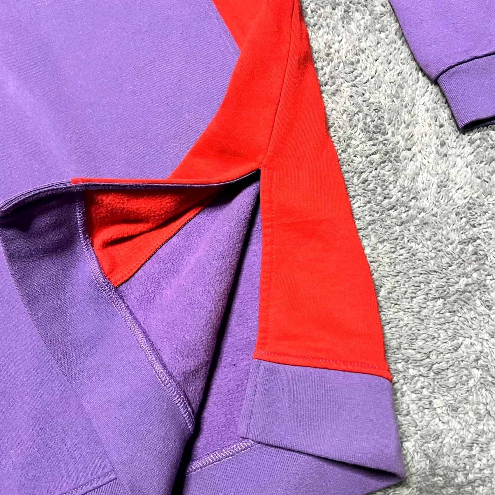 Ganni Ganni Hoodie Womens XL Oversized Purple Side Slit Pullover Large Size XL / US 12-14 / IT 48-50 - 3 Thumbnail