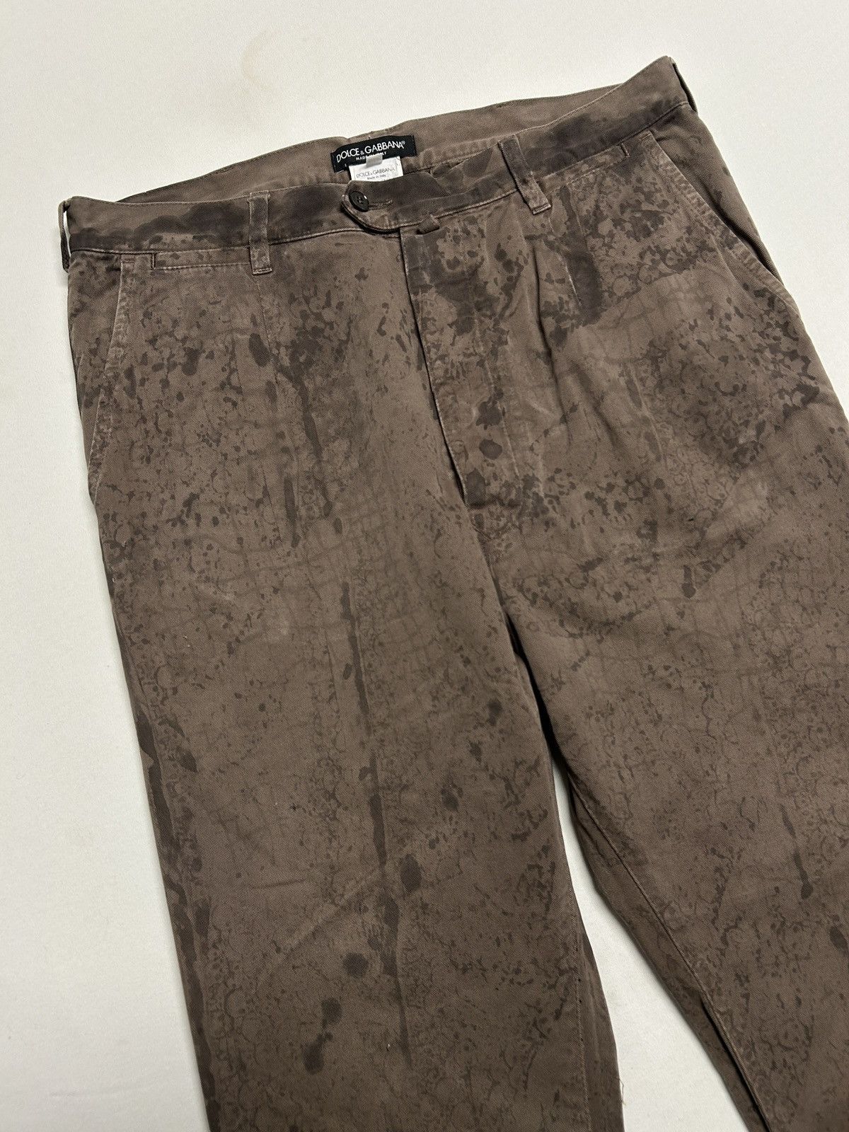 Dolce & Gabbana Skull Print Work Pants Size US 31 - 3 Thumbnail