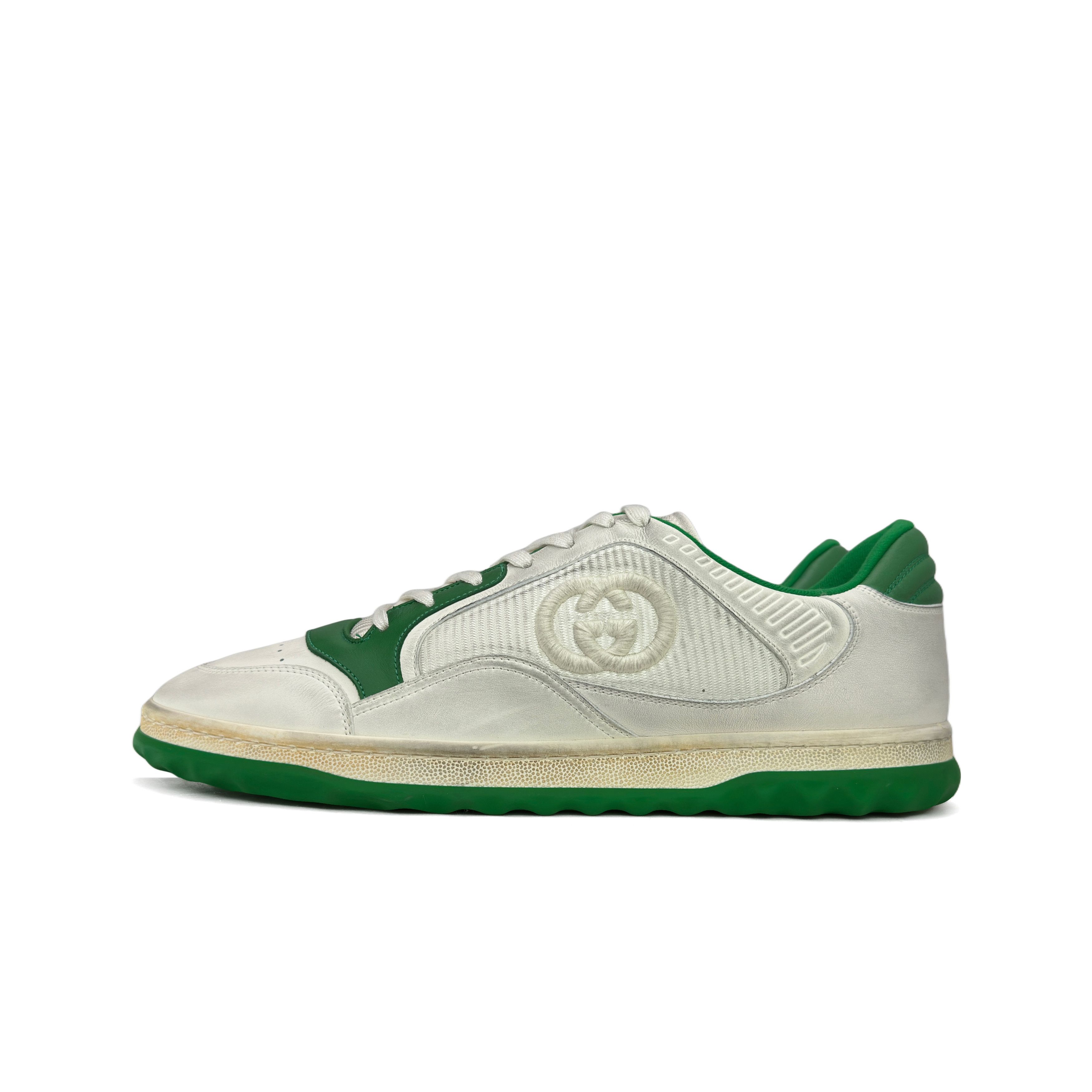 Gucci Gucci MAC80 Distressed Low-Top Sneakers Size 11.5 Size US 11.5 / EU 44-45 - 1 Thumbnail