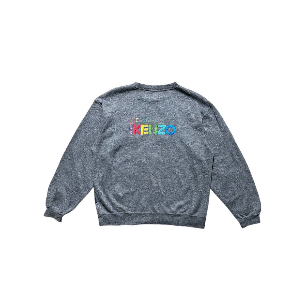 Kenzo Vintage Kenzo Big Logo Sweatshirt Size XL / US 12-14 / IT 48-50 - 1 Thumbnail