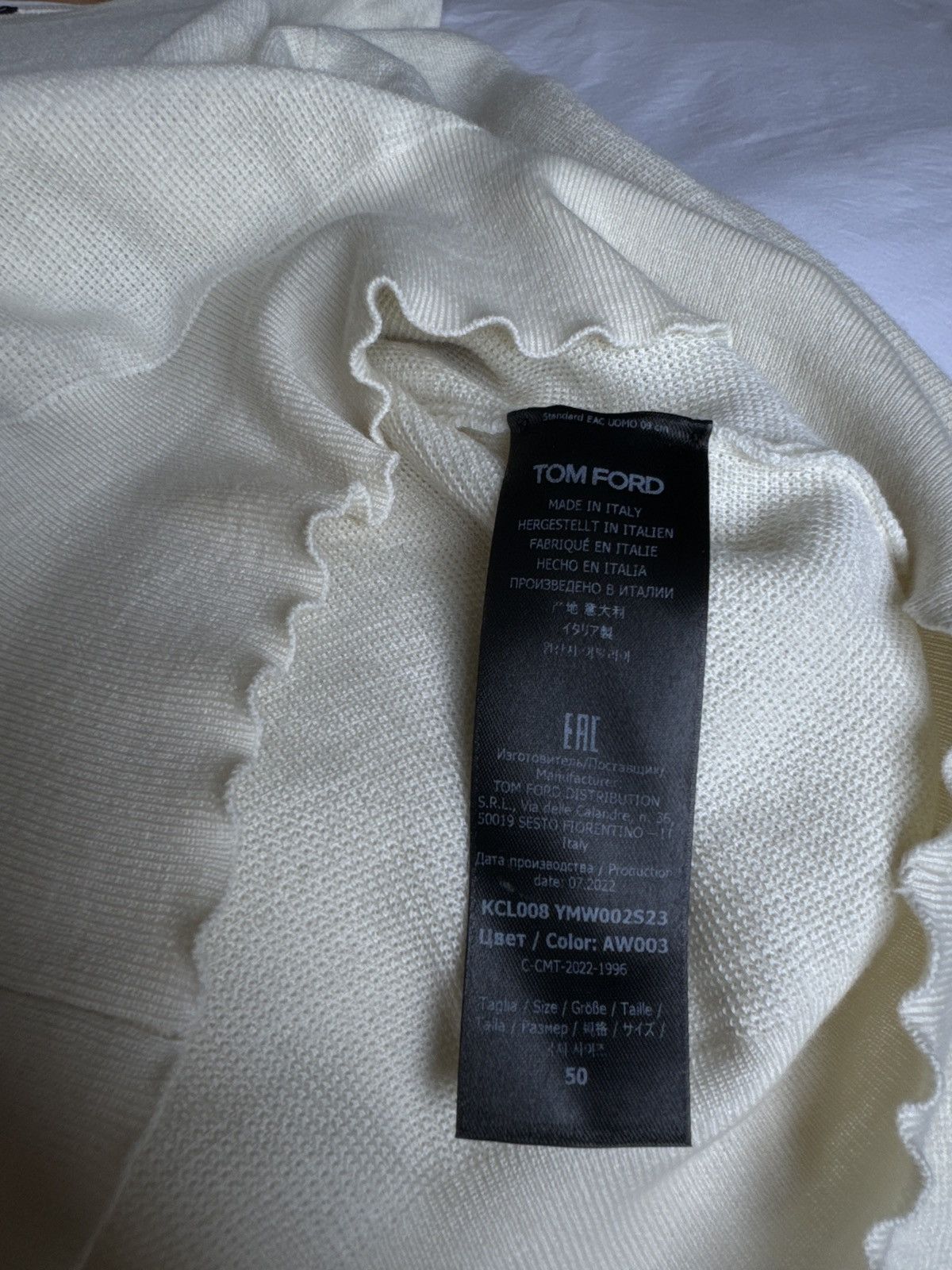 Tom Ford Tom Ford Long Sleeve Size US L / EU 52-54 / 3 - 7 Thumbnail