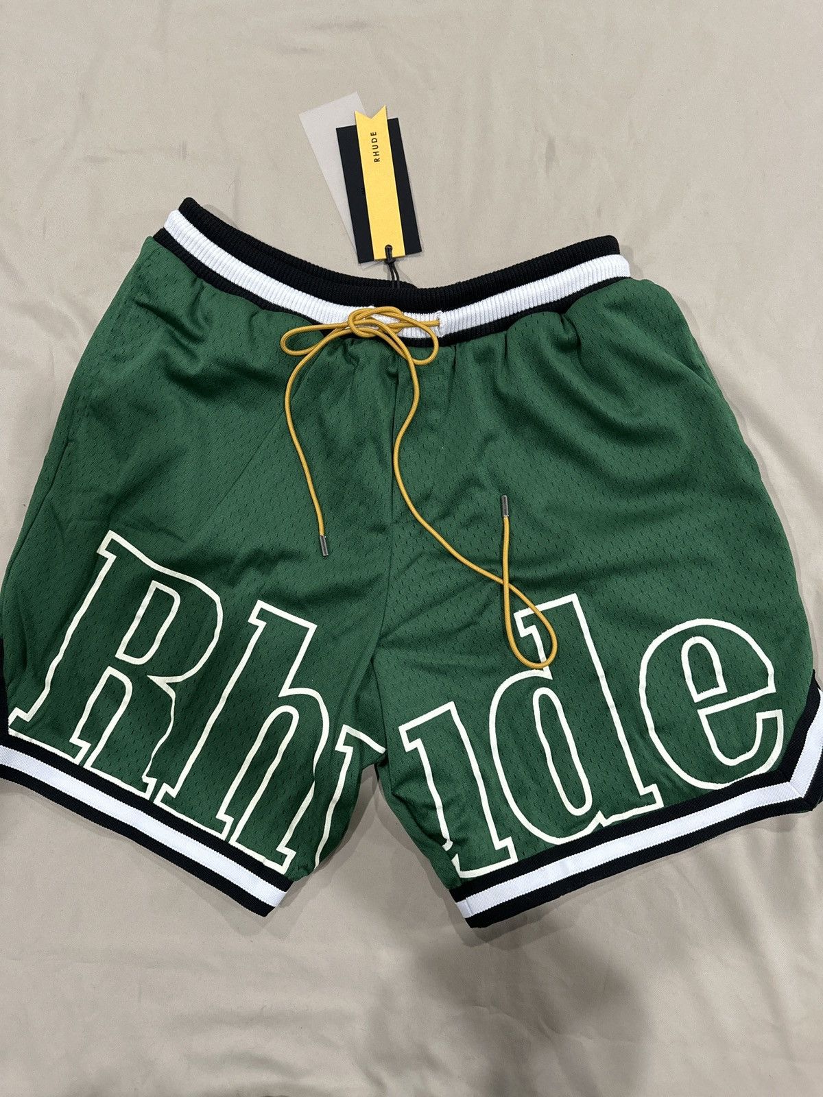 Rhude Rhude court Logo short Sz Large NWT Size US 36 / EU 52 - 1 Thumbnail