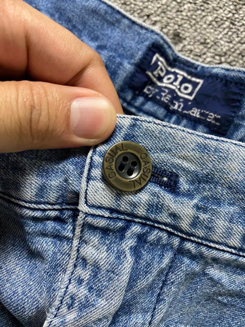 Polo Ralph Lauren Polo Ralph Lauren Baggy Cut Jeans (187) Size US 30 / EU 46 - 3 Thumbnail