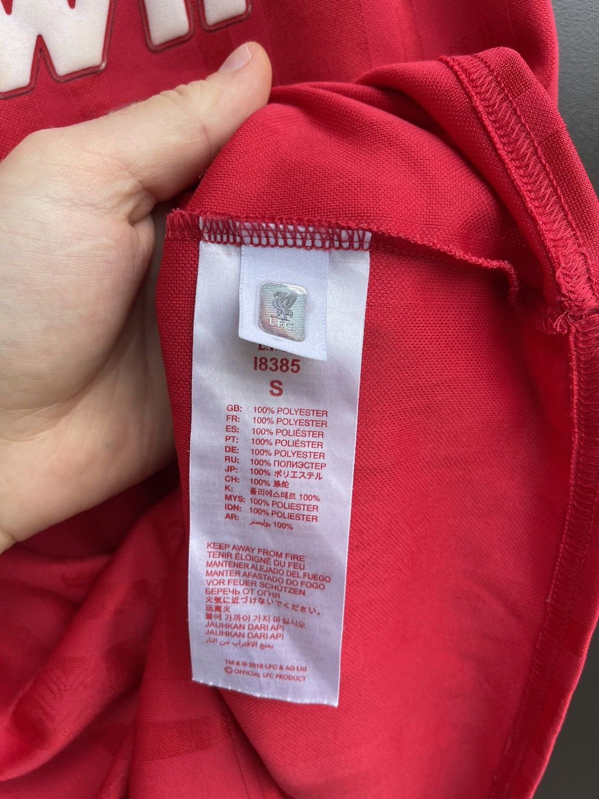 Adidas × Vintage LIVERPOOL RETRO REPLICA 1987/1988 FOOTBALL SHIRT SCORE DRAW Size US S / EU 44-46 / 1 - 6 Thumbnail