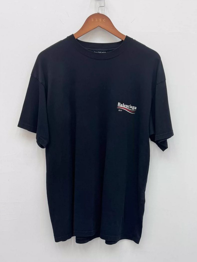 Balenciaga Balenciaga Coke wavy short sleeve 2504-Nextarrow Size US M / EU 48-50 / 2 - 1 Thumbnail
