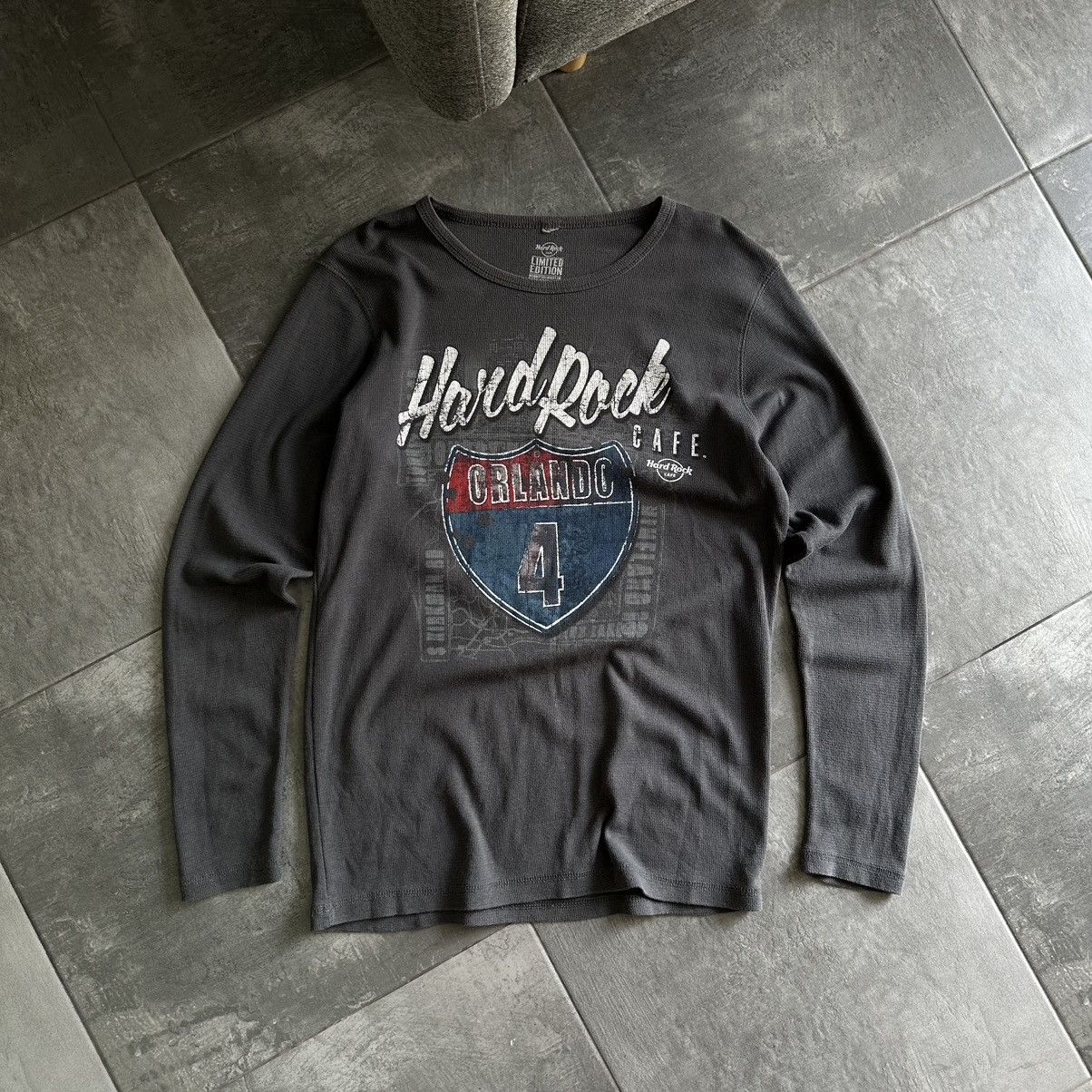 Hard Rock Cafe × Vintage Vintage Hard Rock Cafe Long-sleeve T-shirts Limited Edition Size US L / EU 52-54 / 3 - 4 Thumbnail