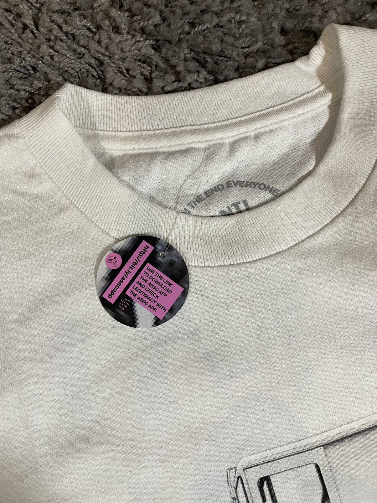 Anti Social Social Club ASSC USPS Mail Truck Tee White Blue Size US S / EU 44-46 / 1 - 6 Thumbnail