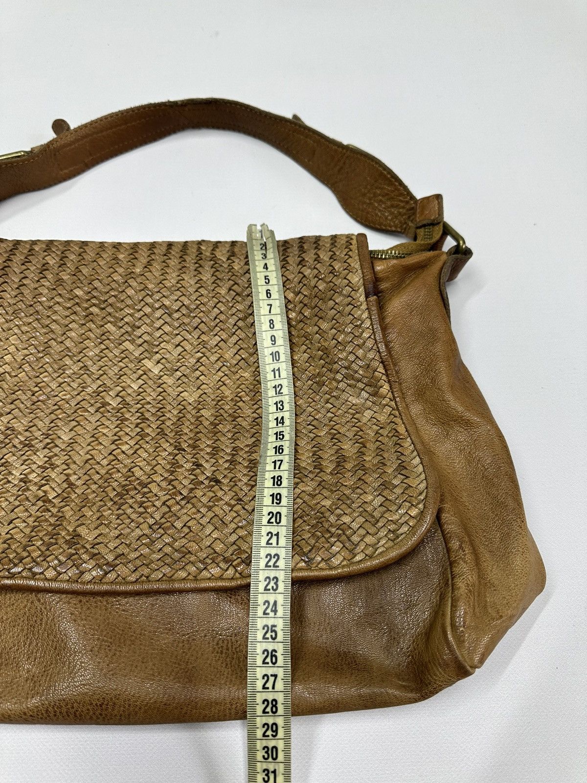 14th Addiction Vintage Leather Bag Hobo Avantgarde AS 98 style western Goa Size ONE SIZE - 13 Thumbnail