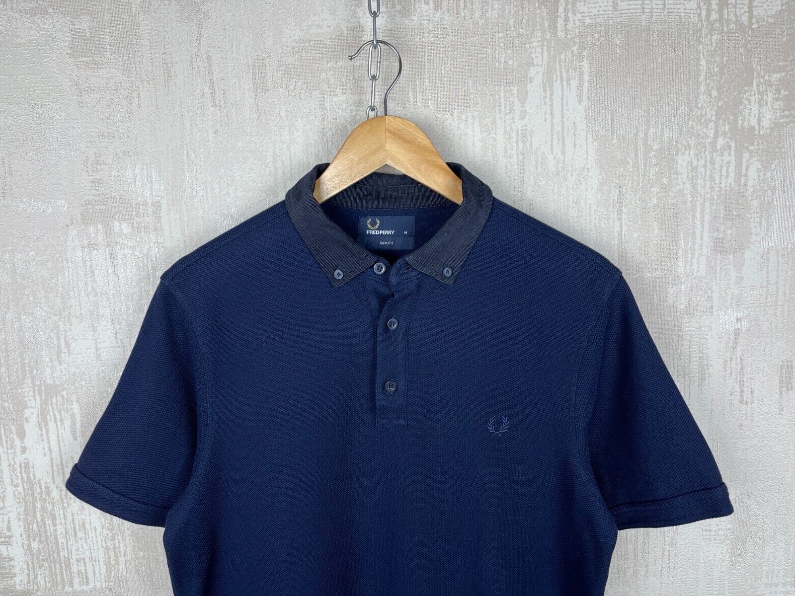 Fred Perry Fred Perry Corduroy Collar Men's Polo T-shirt Size US M / EU 48-50 / 2 - 1 Thumbnail