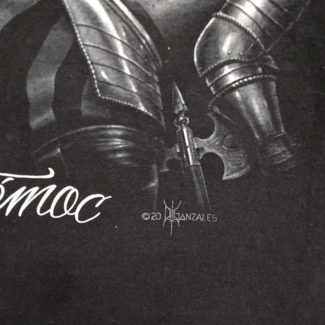 & Other Stories Aztec Warrior DGA Cuauhtemoc Black 2XL Y2K Streetwear Shit Size US XXL / EU 58 / 5 - 3 Thumbnail