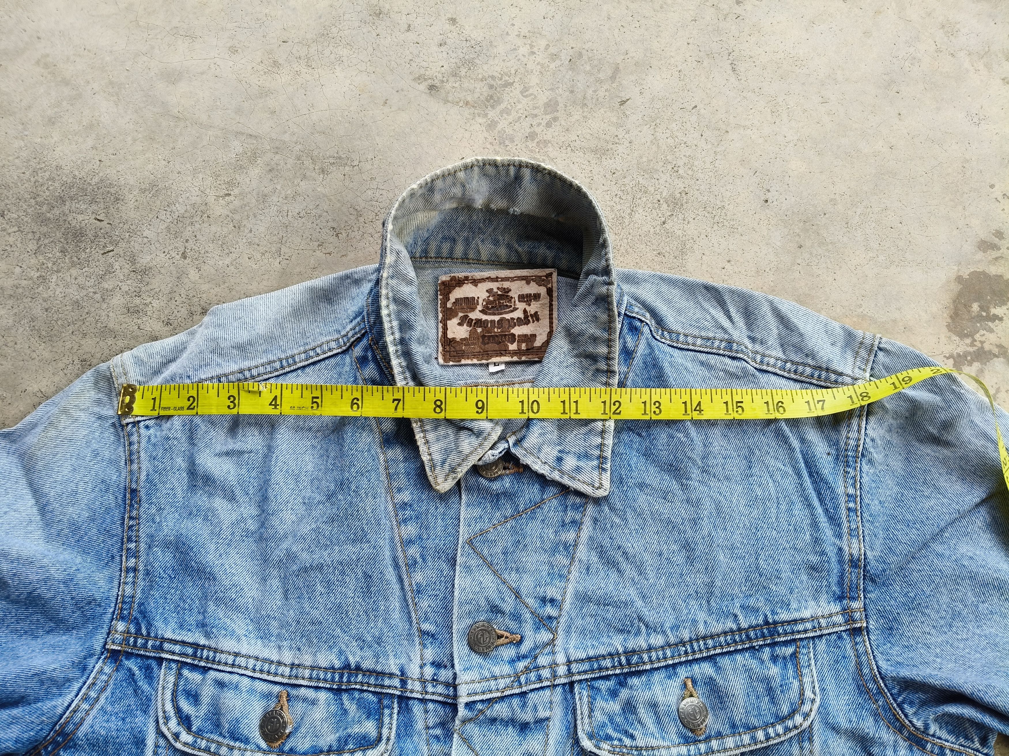 Japanese Brand Vintage G.L Heart Denim Jacket distress Size US M / EU 48-50 / 2 - 10 Thumbnail