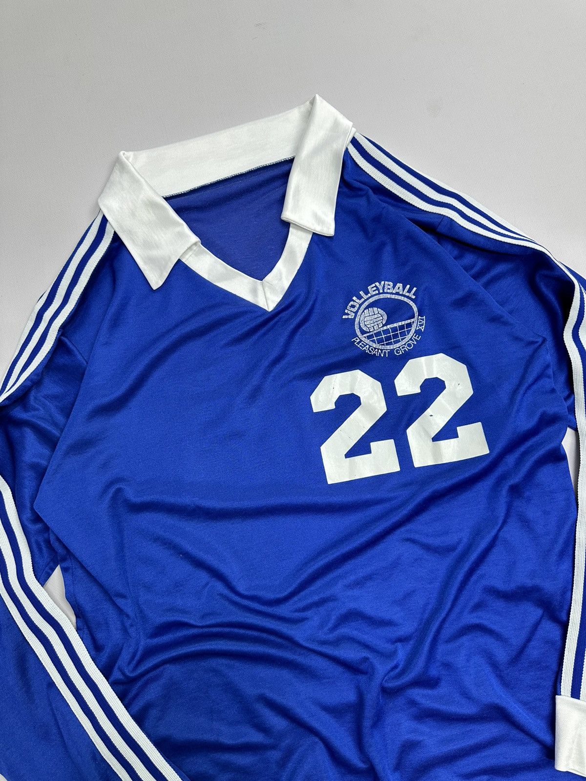 Adidas Vintage Adidas West Germany Volleyball Jersey Long Sleeve Size US M / EU 48-50 / 2 - 2 Thumbnail
