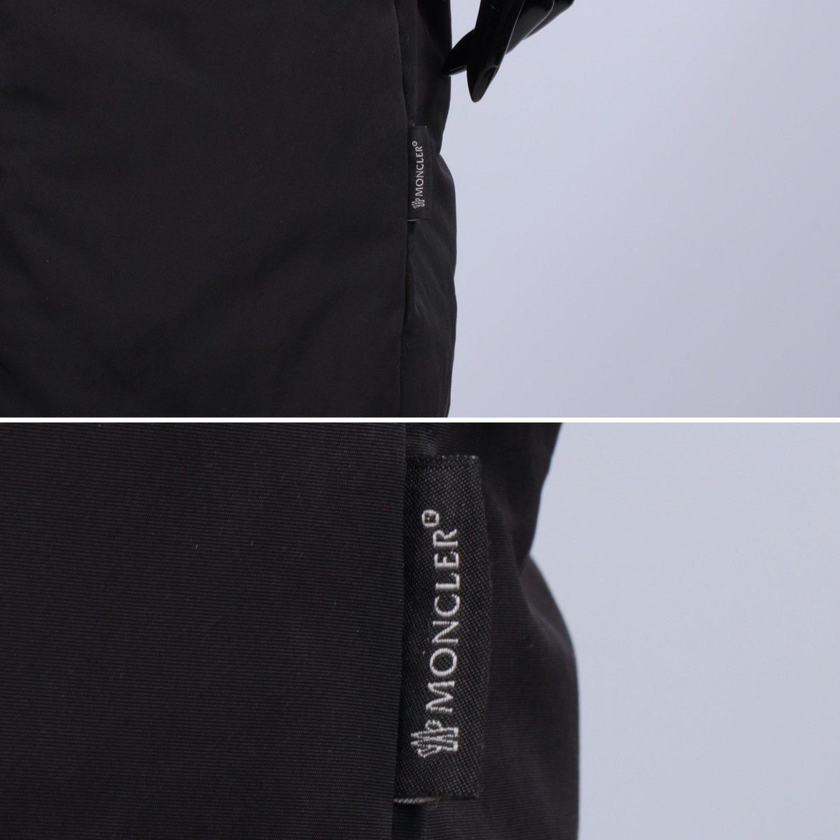 Designer × Moncler MONCLER Chataignier Giubbotto Down Black Long Jacket Coat Size S / US 4 / IT 40 - 15 Thumbnail