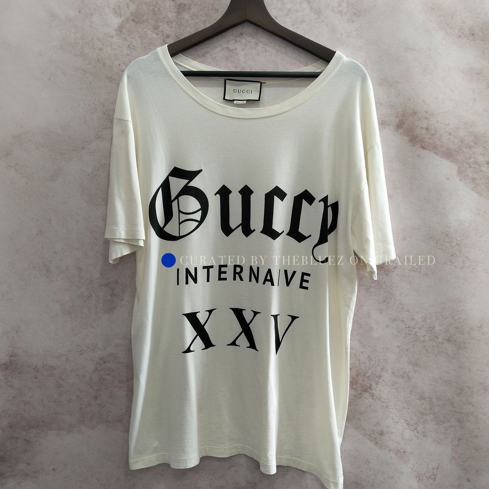 Gucci Vintage-Inspired Logo Graphic Tee Size US L / EU 52-54 / 3 - 1 Thumbnail