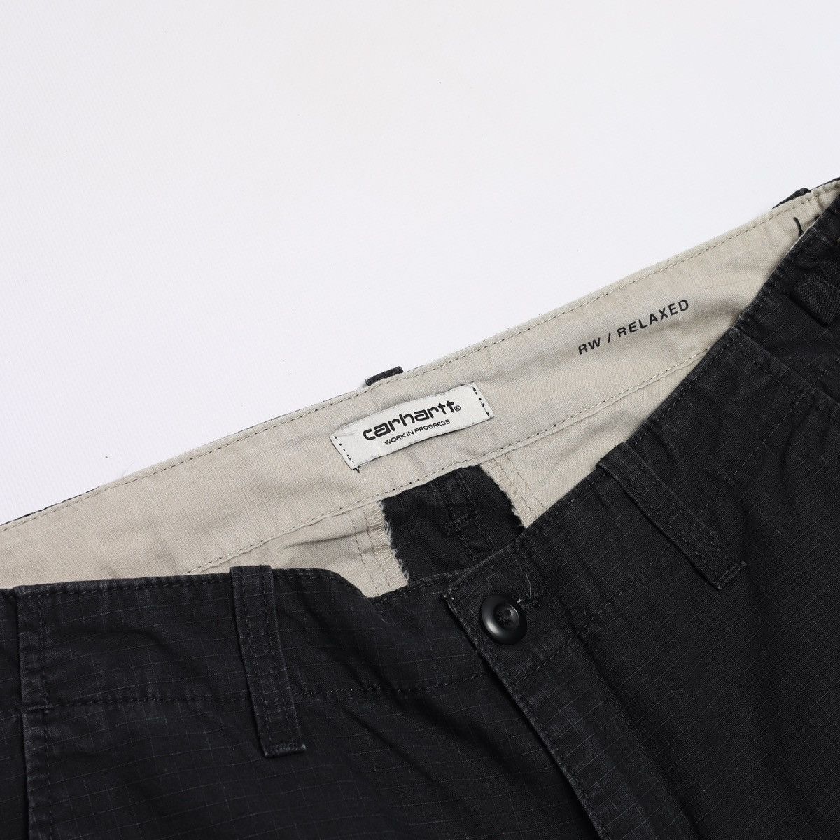 Carhartt Carhartt WIP W’ Aviation Pants Black Cargo Pant White Tag Size 29" - 7 Thumbnail