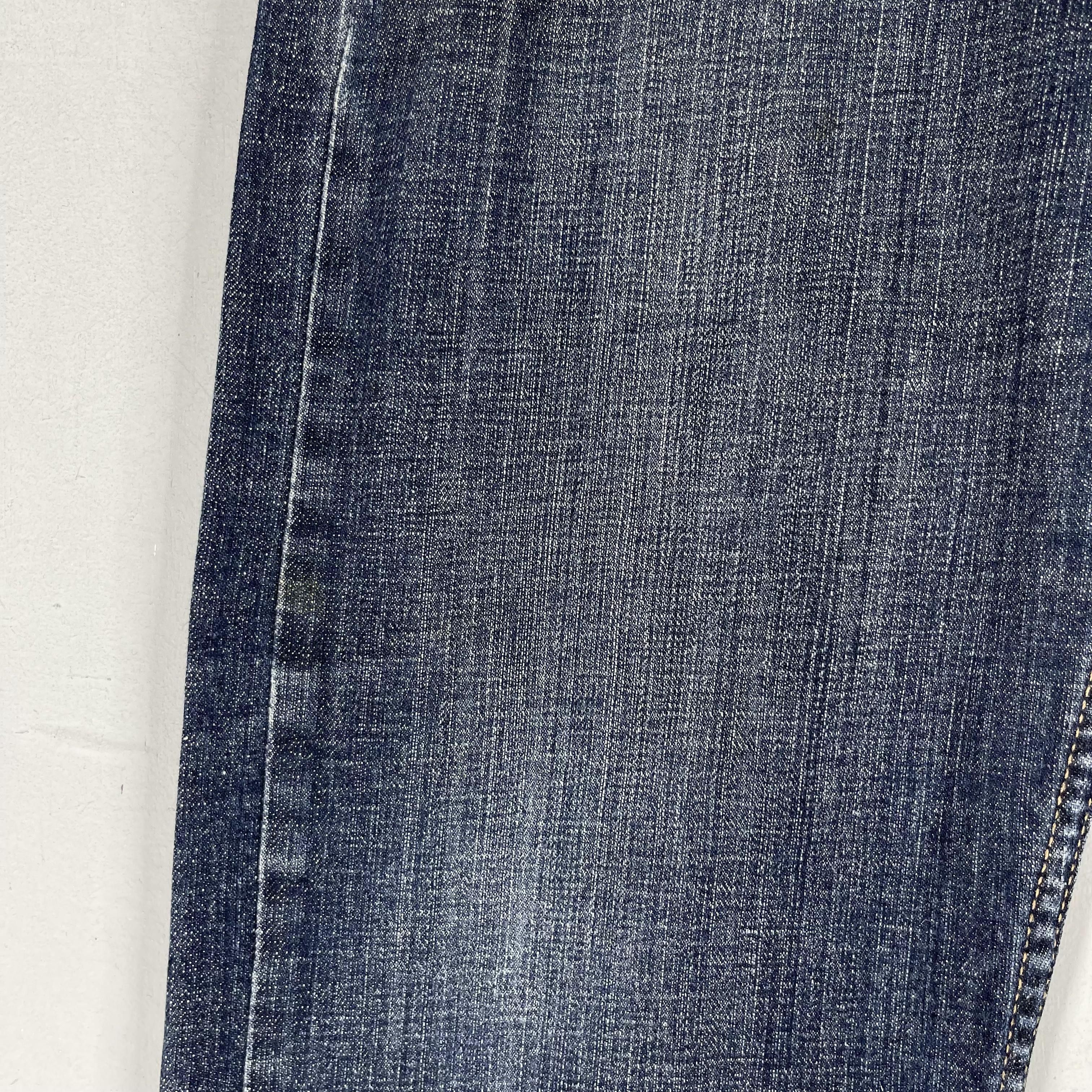 Levi's W34 L30 Vintage 514 Slim Straight Distressed Ripped Jeans Size US 34 / EU 50 - 4 Thumbnail