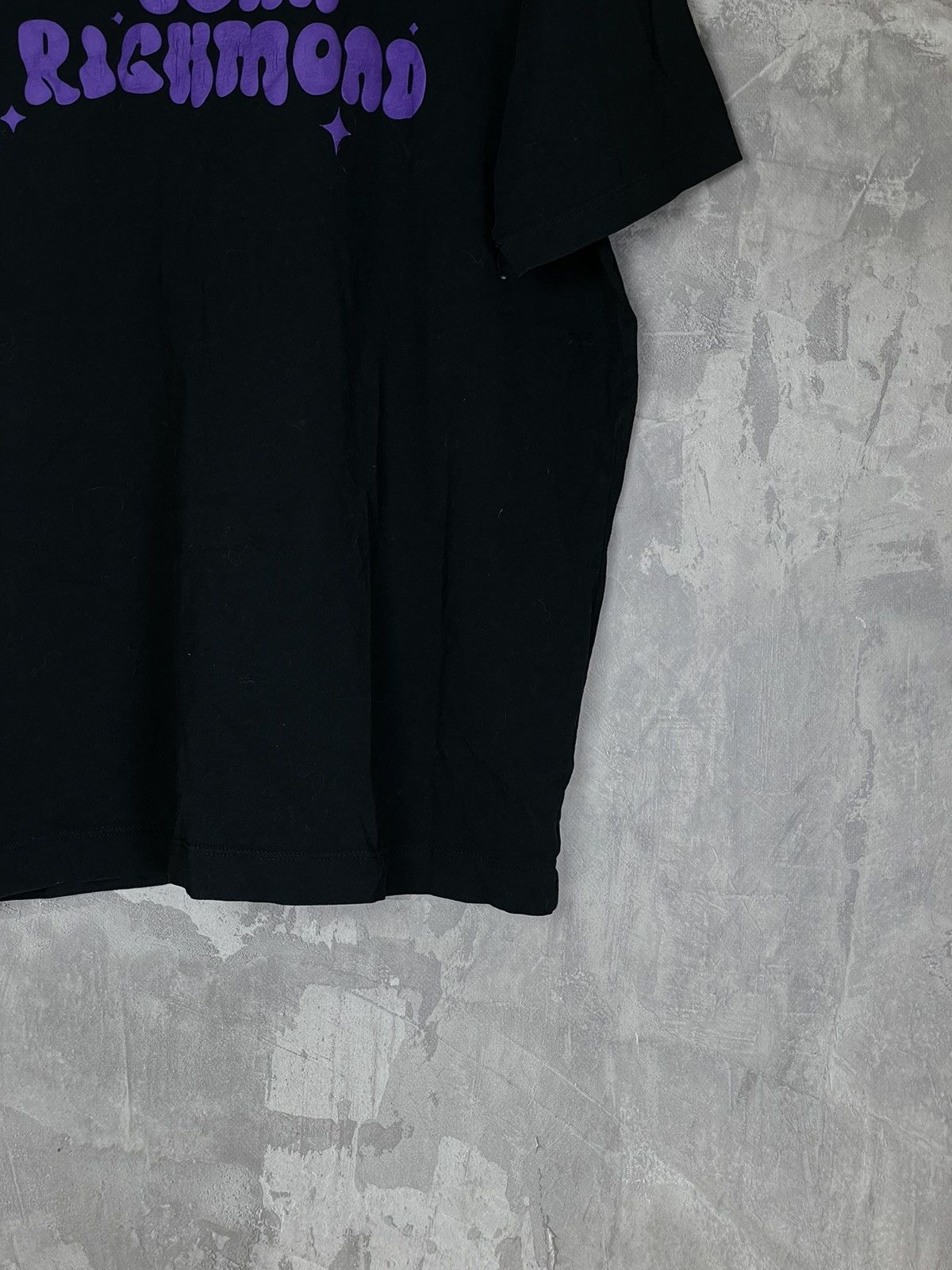 Designer × John Richmond John Richmond Streetwear Big Logo Black T shirt Size US XL / EU 56 / 4 - 6 Thumbnail