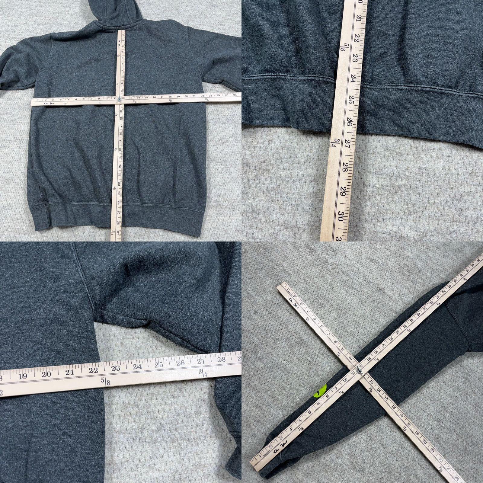 Carhartt Carhartt Hoodie Men XL Gray Green Loose Fit Sweatshirt Baggy Sleeve Spellout Size US XL / EU 56 / 4 - 8 Thumbnail