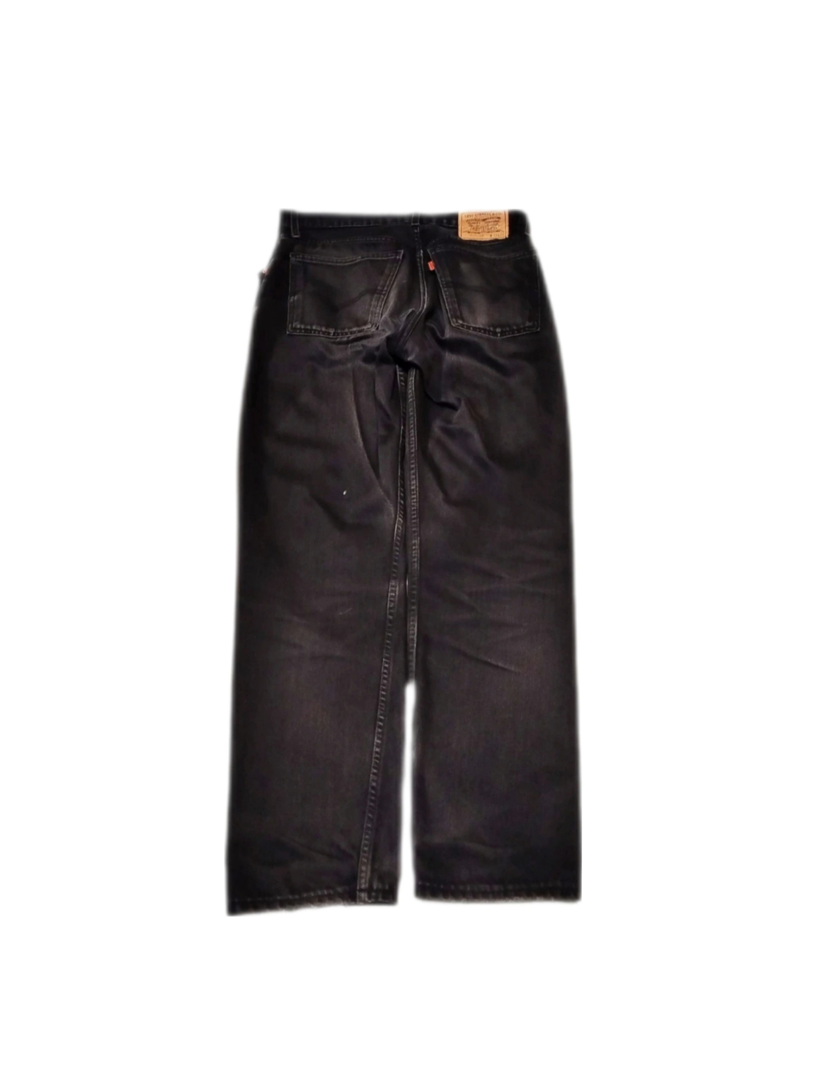 Levi's × Levi's Vintage Clothing Vintage black faded Levis 615 orange tag stright jean Size US 33 - 4 Thumbnail