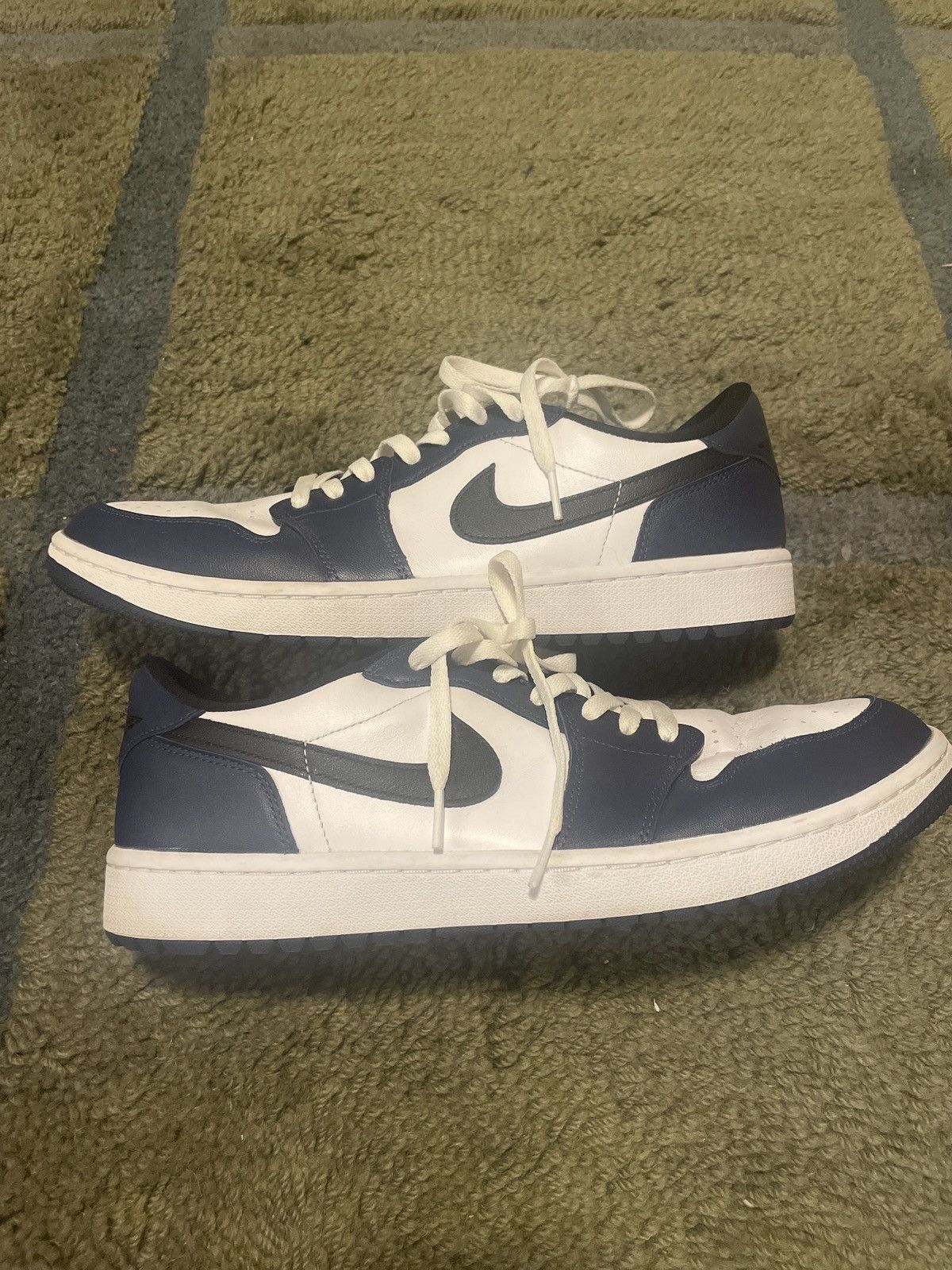 Jordan Brand Like New Jordan 1 Low OG Golf in Navy and White, size 13 Size US 13 / EU 46 - 6 Thumbnail