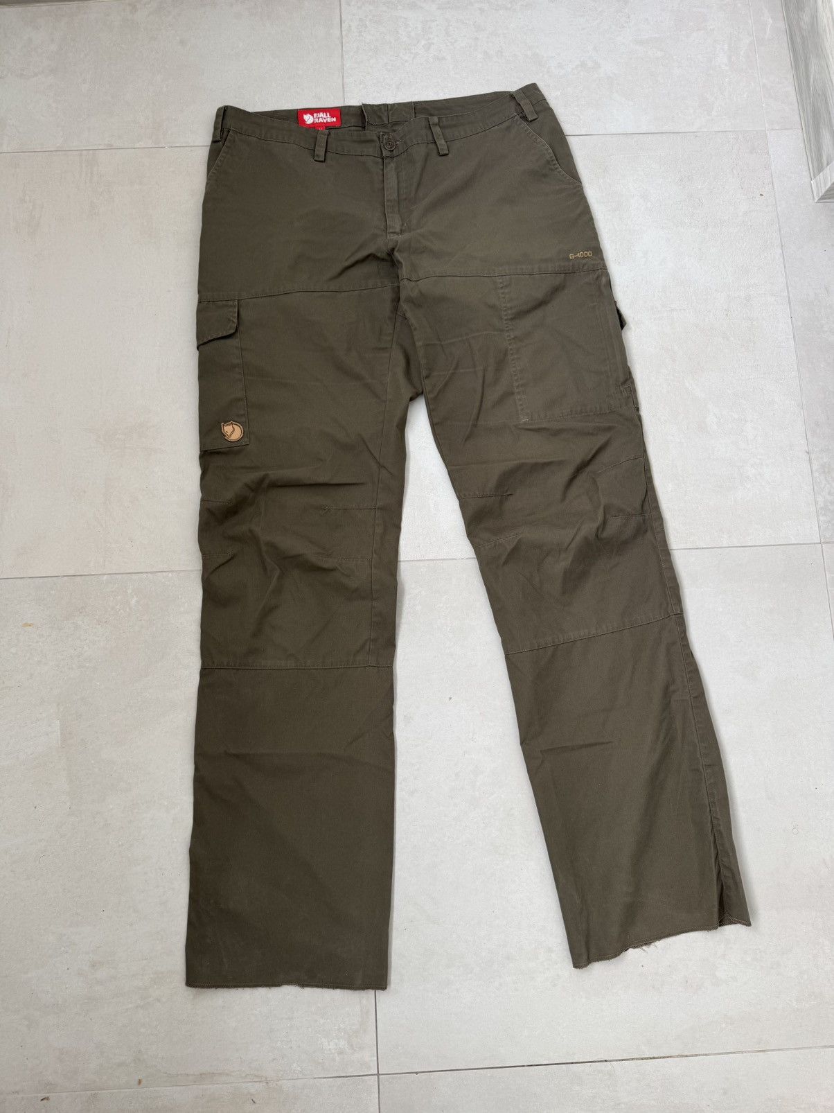 Fjallraven Fjallraven G1000 Karl Trousers Regular Fit Pants Olive 44 Size US 44 / EU 60 - 1 Thumbnail