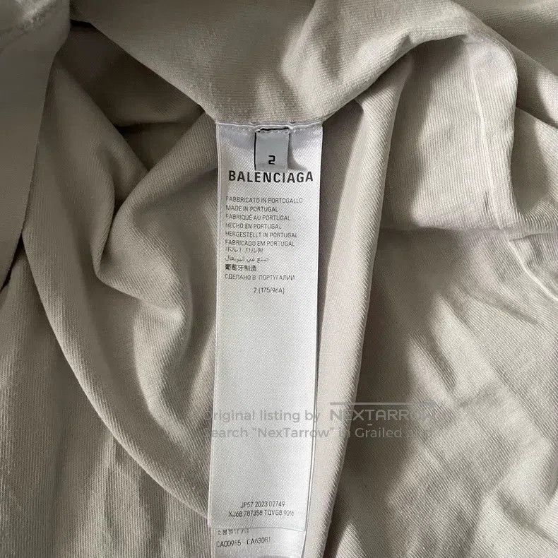 Balenciaga Balenciaga No Sleeve Shirts Prohibited Size US M / EU 48-50 / 2 - 6 Thumbnail