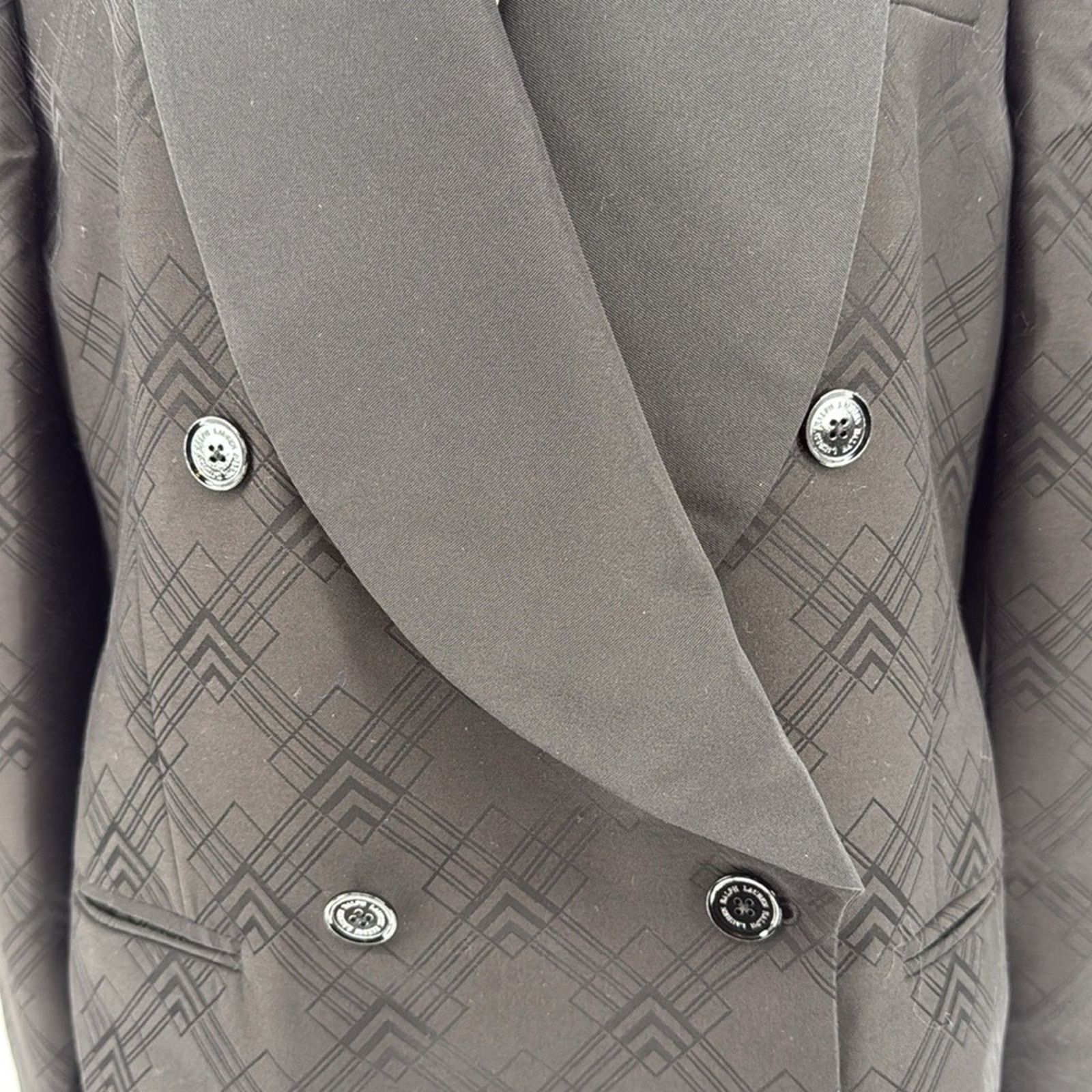 Ralph Lauren Purple Label Ralph Lauren Purple Label Gregory Tuxedo Blazer Jacquard 14 Size XL / US 12-14 / IT 48-50 - 2 Thumbnail