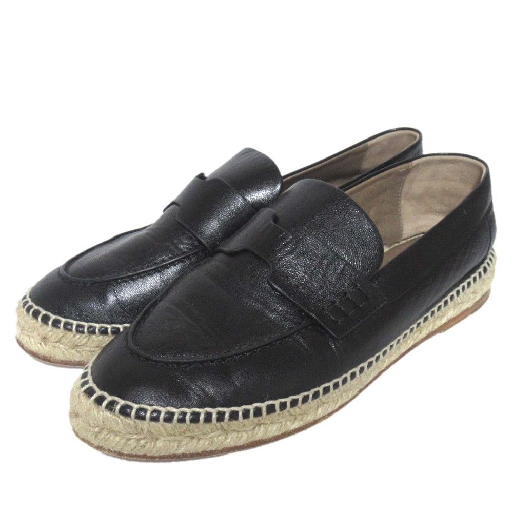 Hermes Hermes Trip Espadrille37 Slip-on Shoes Textile Shoes DUTY FREE for USA