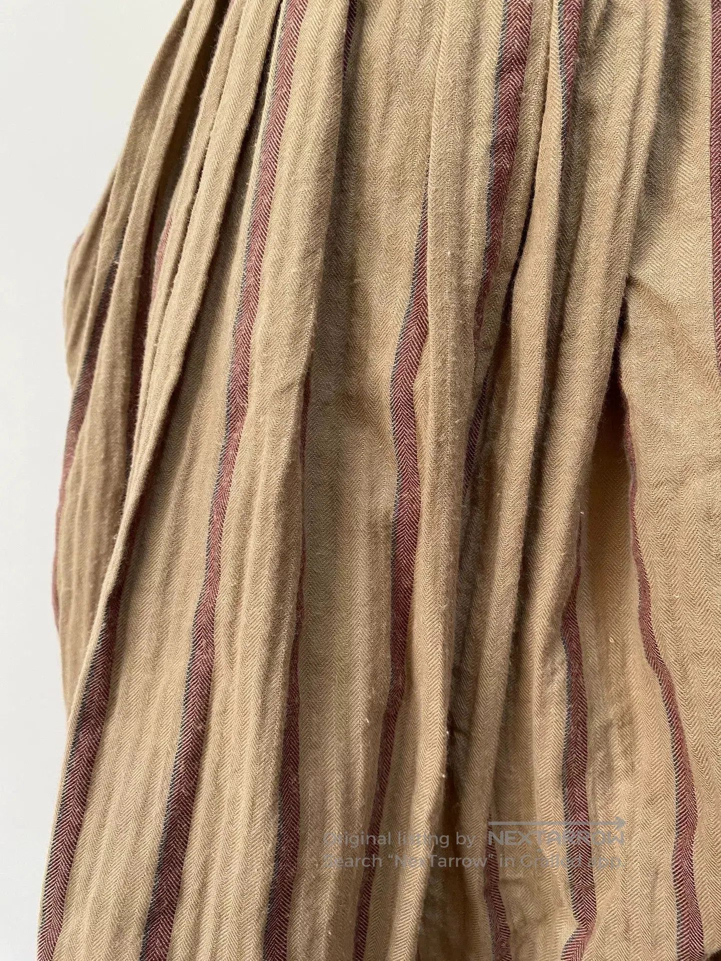 Vivienne Westwood Vivienne Westwood Vintage Brown Stripe Skirt. Size 35" - 7 Thumbnail