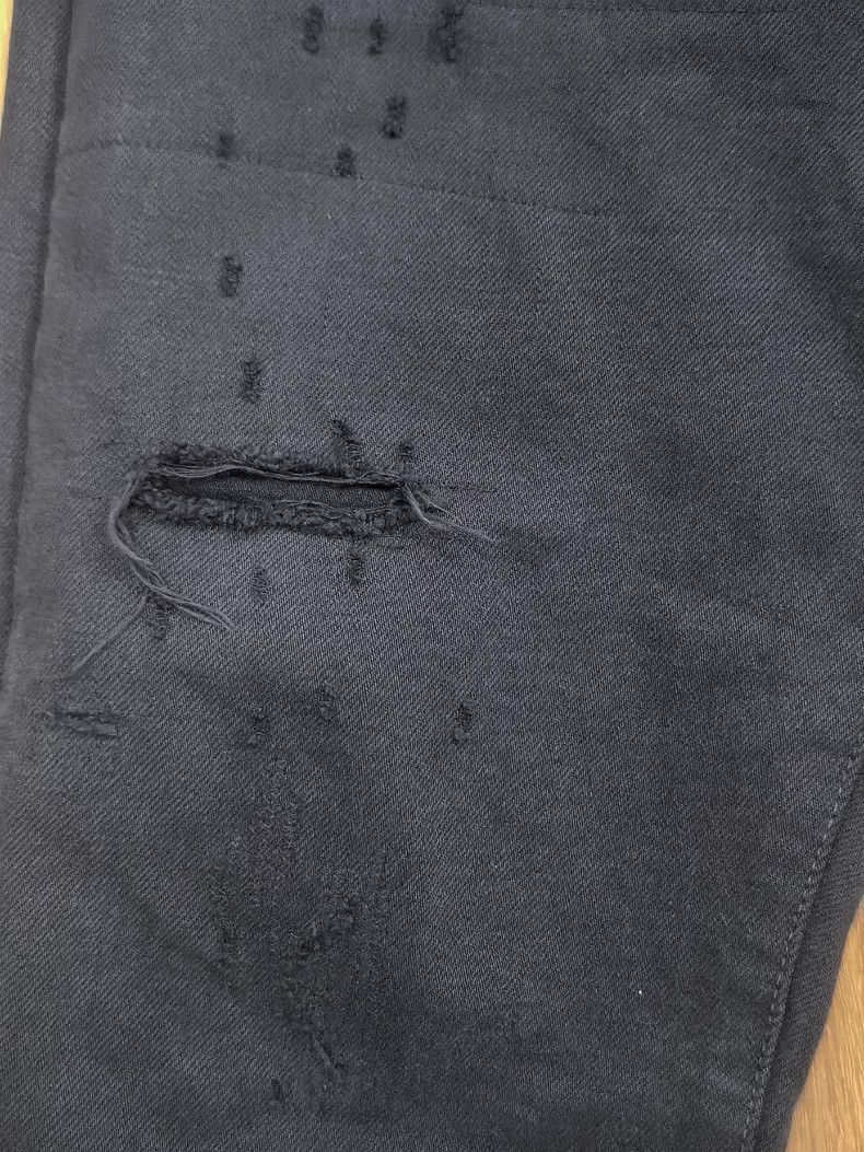 Visvim VISVIM ICT CMYK 16D27 BLACK DMGD 27 Ruined wash jeans-2506 Size US 32 / EU 48 - 7 Thumbnail