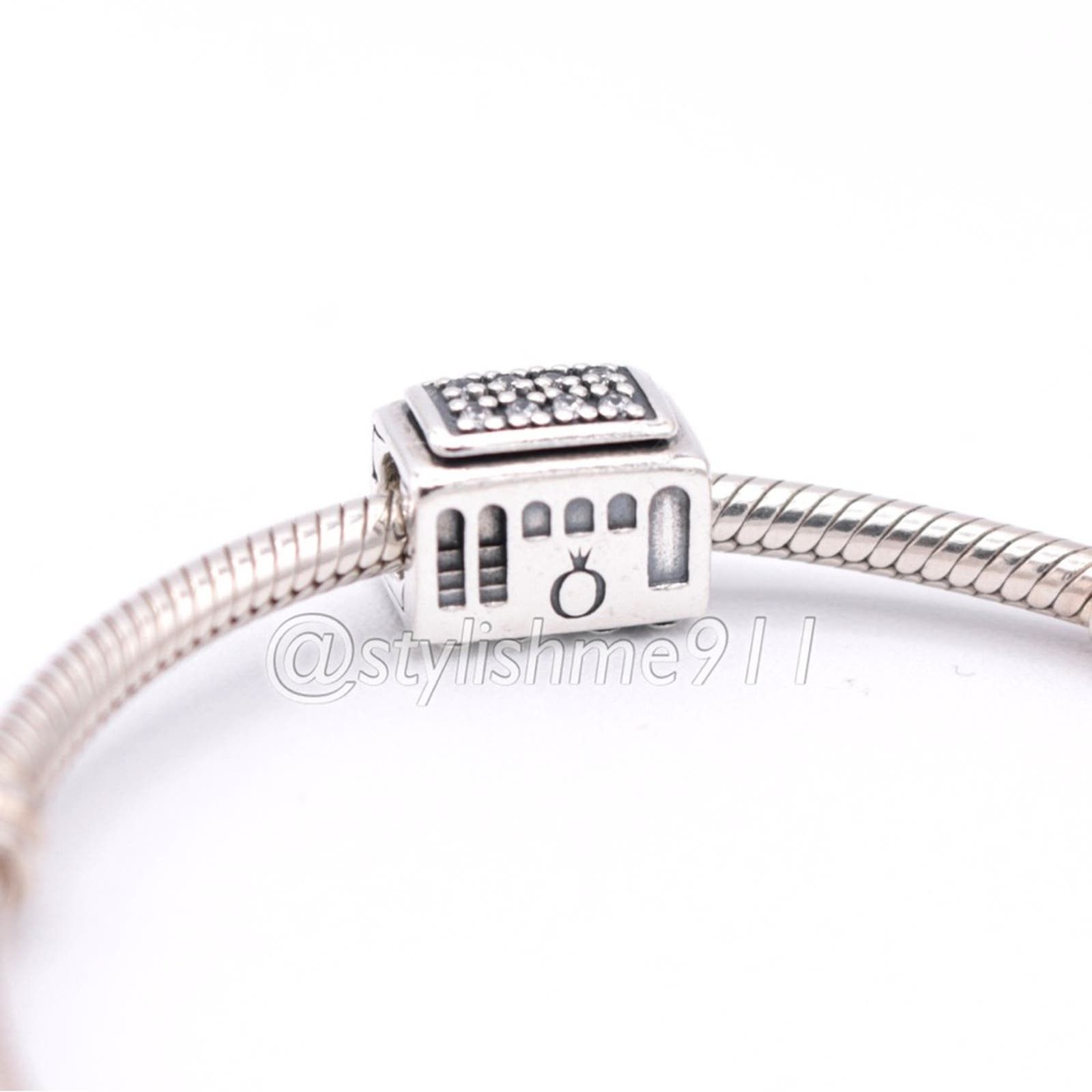 pandora Authentic Pandora Cable Car Charm - 791219CZ Size ONE SIZE - 4 Thumbnail